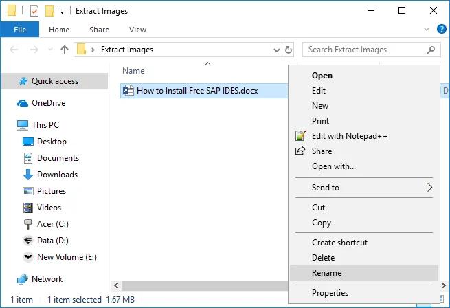 Hướng dẫn cách lưu tất cả ảnh trong tài liệu Microsoft Word